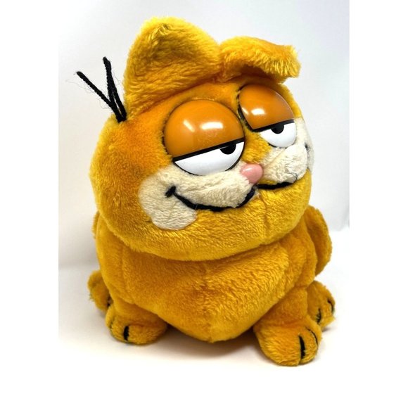 Vintage Dakin Garfield Cat Orange Black 10 inch Plush Stuffed Animal Toy 1981 - Picture 12 of 12